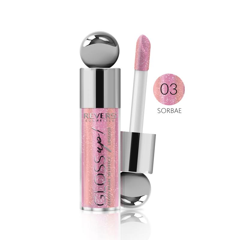 R Lip Gloss 3D Gloss Up! 03 Sorbae