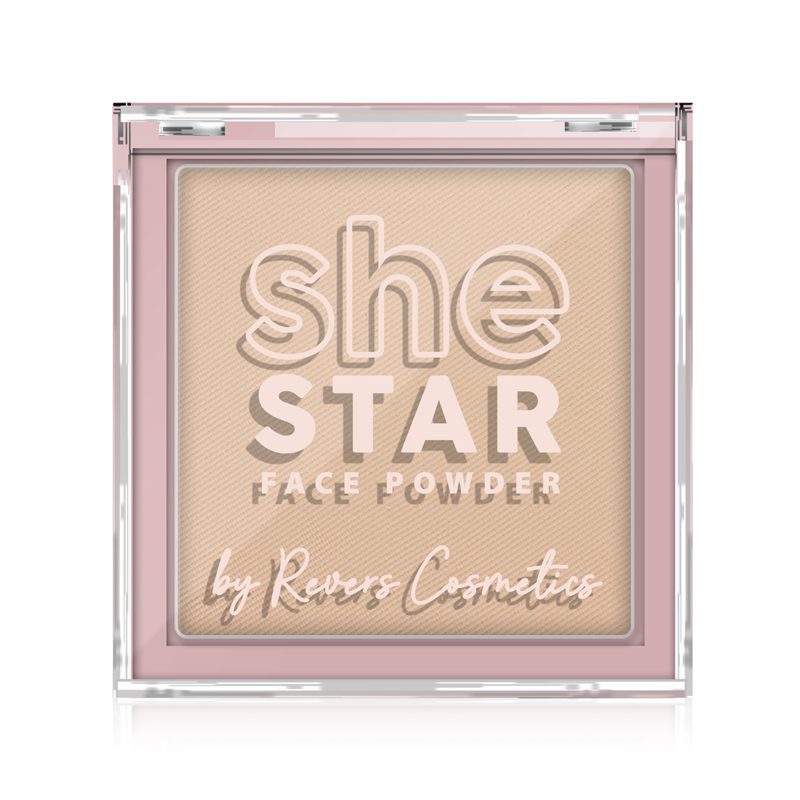 Face powder SHE STAR # Olive 4 10g