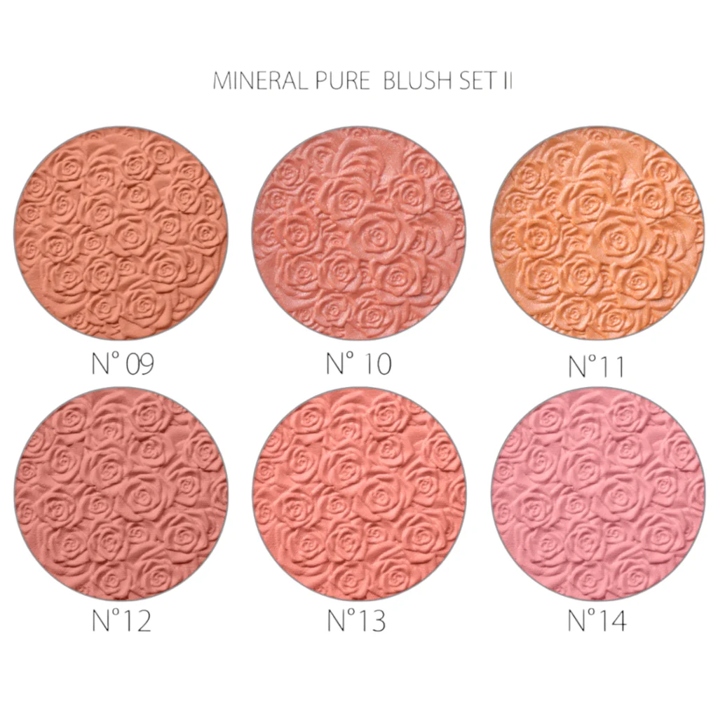 PURE MINERAL BLUSH #  new set 2 6g (12pcs)