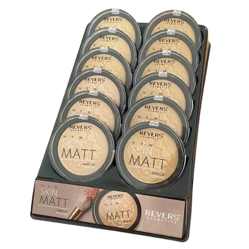 Skin Matte make up Pressed Powder # mix 12 pcs