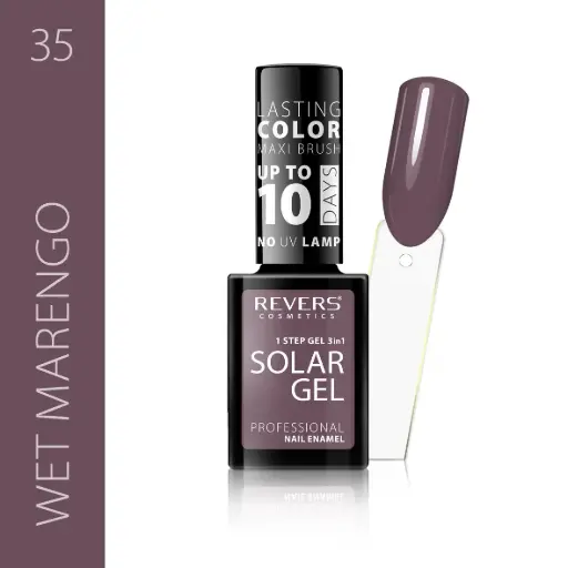 Revers Solar Gel 35 WET MARENGO  βερνίκι νυχιών χωρίς λάμπα