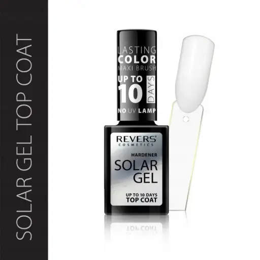 Top coat νυχιών Revers Solar Gel χωρίς λάμπα