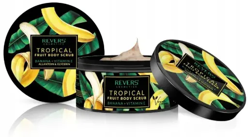 [but11] Body Scrub TROPICAL FRUIT BANANA + VITAMIN E 200ml
