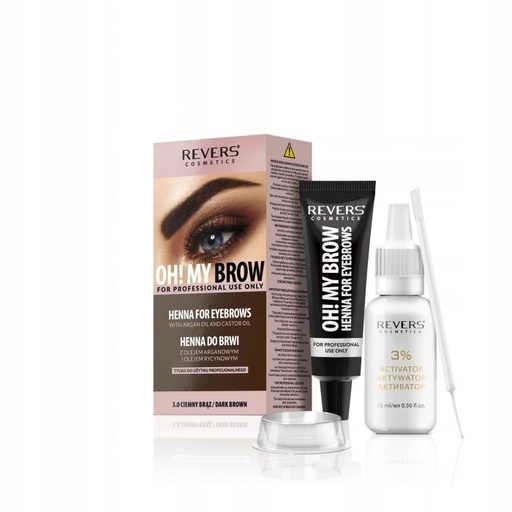 [brow23] BROW HENNA PROCOLORS DARK BROWN