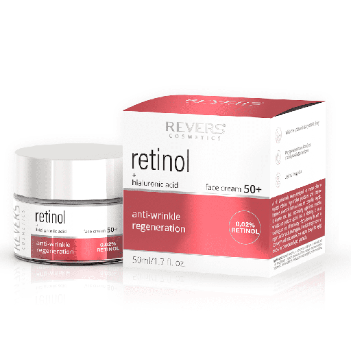 [face02] Face Cream Retinol + Hyaluronic Acid 50 +
