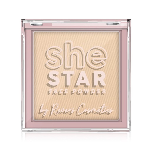 [Powd-16] Face powder SHE STAR # Natural 1 10g