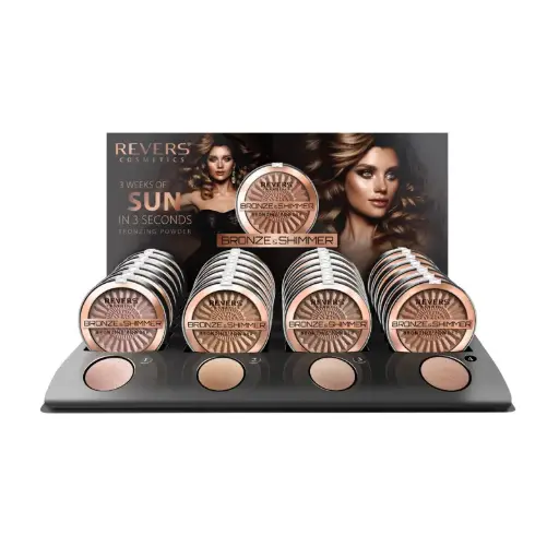 REVERS BRONZE & SHIMMER POWDER mix 24pcs