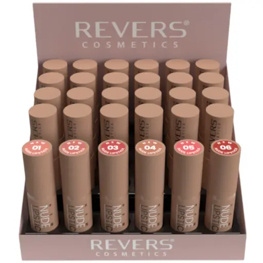 Lip Stick New Nude Satin Lips # set 24 + tester