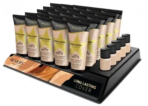 MAKE UP LONG LASTING REVERS 30ml  (25pcs) MIX 25 